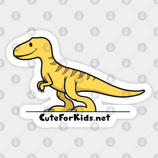 CuteForKids - Tyrannosaurus Rex - Branded Sticker by VirtualSG